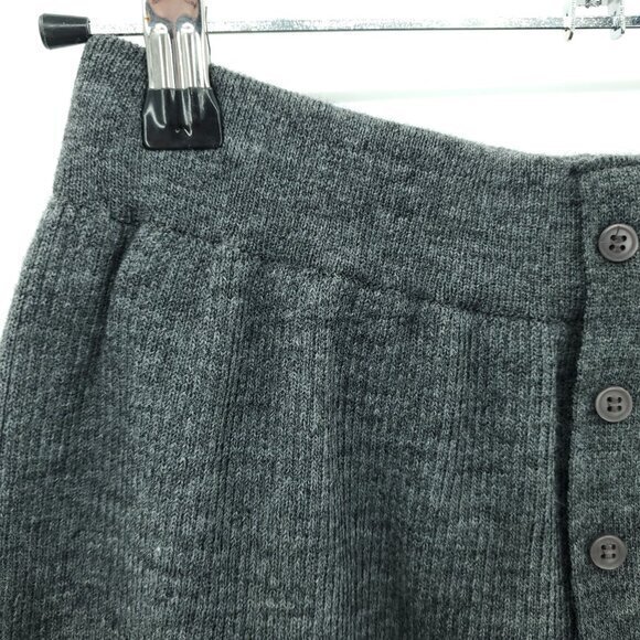 Zara Wool-Blend Knit Lounge Shorts S/M Gray - Picture 4 of 15